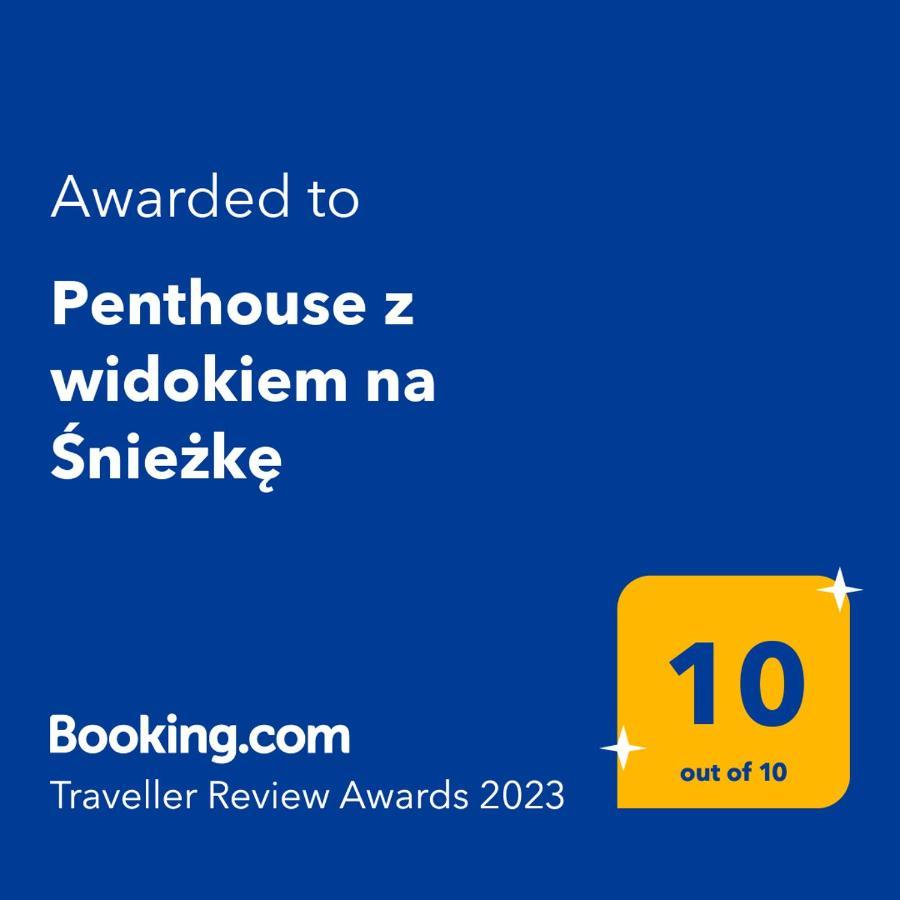 Apartament Penthouse Z Widokiem Na Sniezke I Prywatnym Parkingiem - By Spaceapart Jelenia Góra Extérieur photo